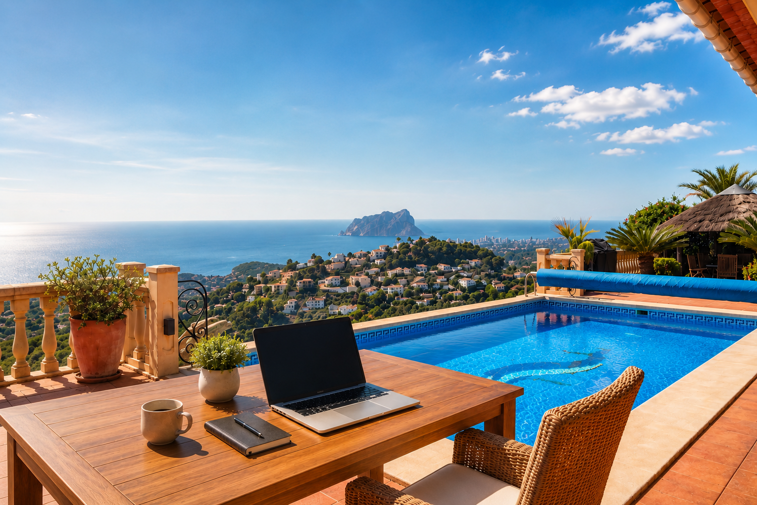 Telewerken op de Costa Blanca, hoe je je huis goed kiest
